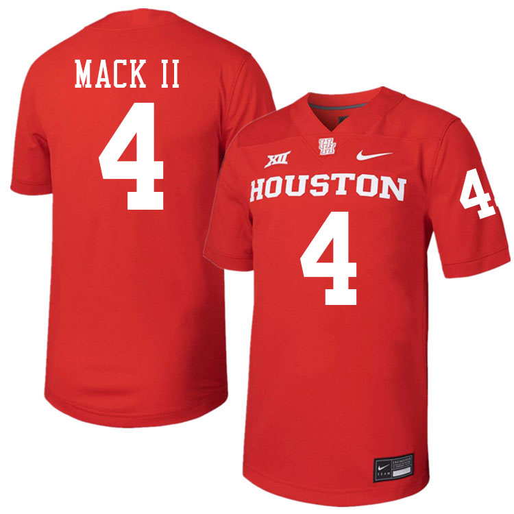 Brandon Mack II Houston Cougars Jersey,Houston Cougars #4 Brandon Mack II Jersey Youth College Unifo